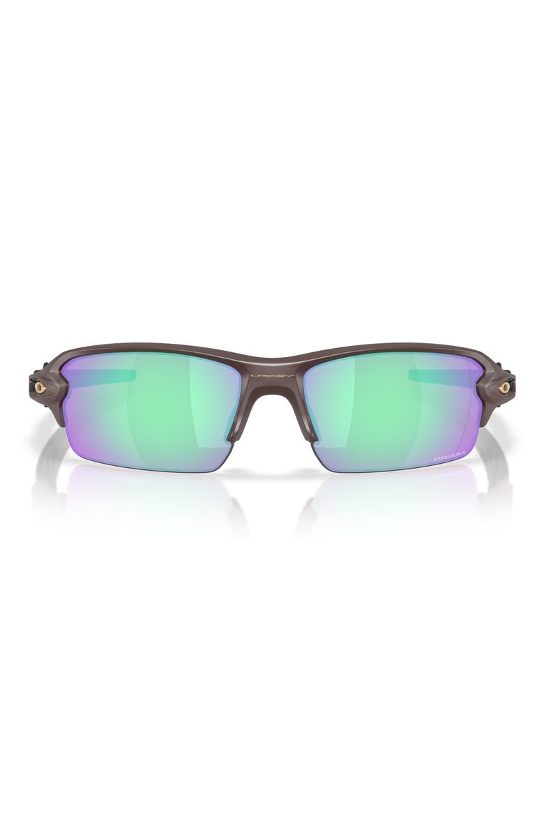 Flak 2.0 61mm Prizm™ Golf Low Bridge Sunglasses, Main, color, MATTE GRENACHE
