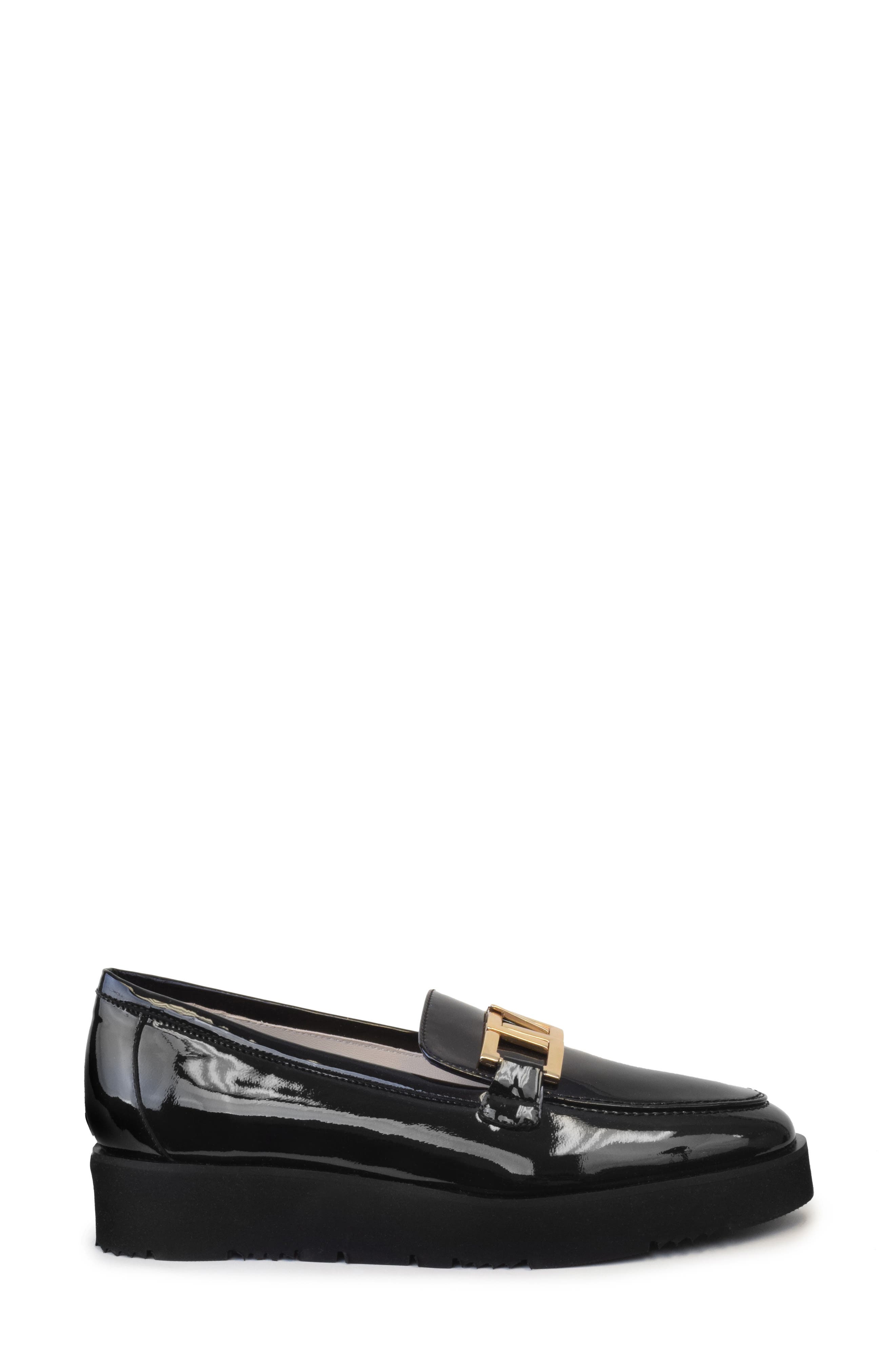Amalfi by Rangoni Elia Patent Leather Platform Loafer, Alternate, color, 