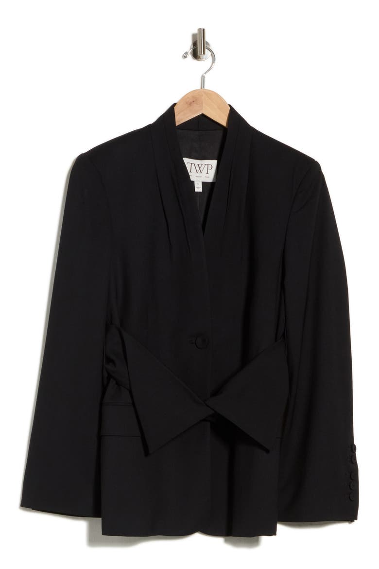 After Five Blazer, Alternate, color, BLACK