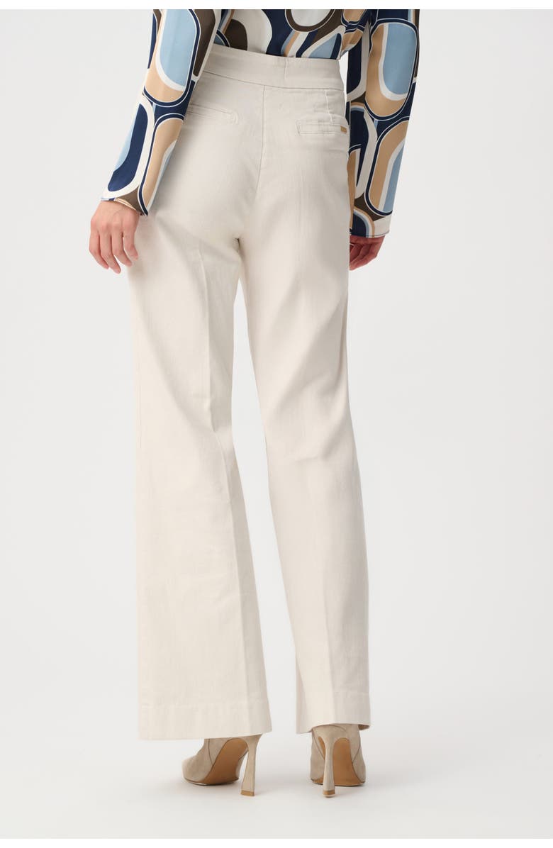 Joseph Ribkoff Stretch Denim High-Rise Wide Leg Jeans, Alternate, color, Birch