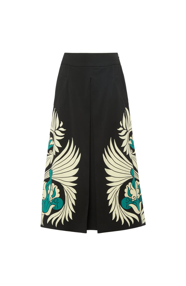 La DoubleJ Santa Monica Skirt Mix Tiles Placée Black, Alternate, color, Mix Tiles Placée Black