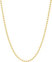 BY ADINA EDEN Chunky Beaded Ball Chain Necklace