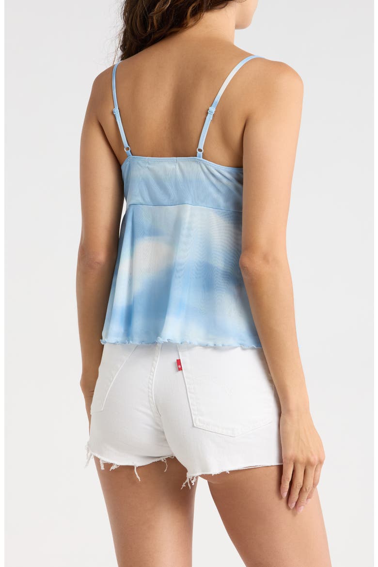 Fly Away Babydoll Camisole, Alternate, color, LIGHT BLUE COMBO