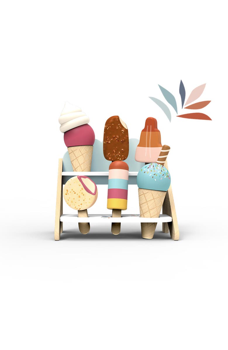 Speedy Monkey Ice Cream Shop, Alternate, color, Multi