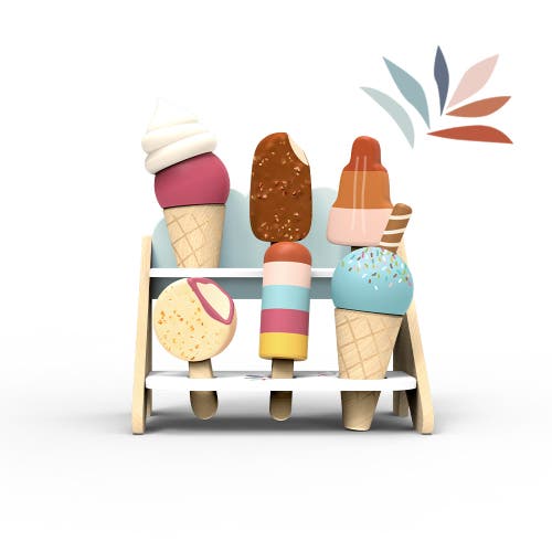 Speedy Monkey Ice Cream Shop In Multi