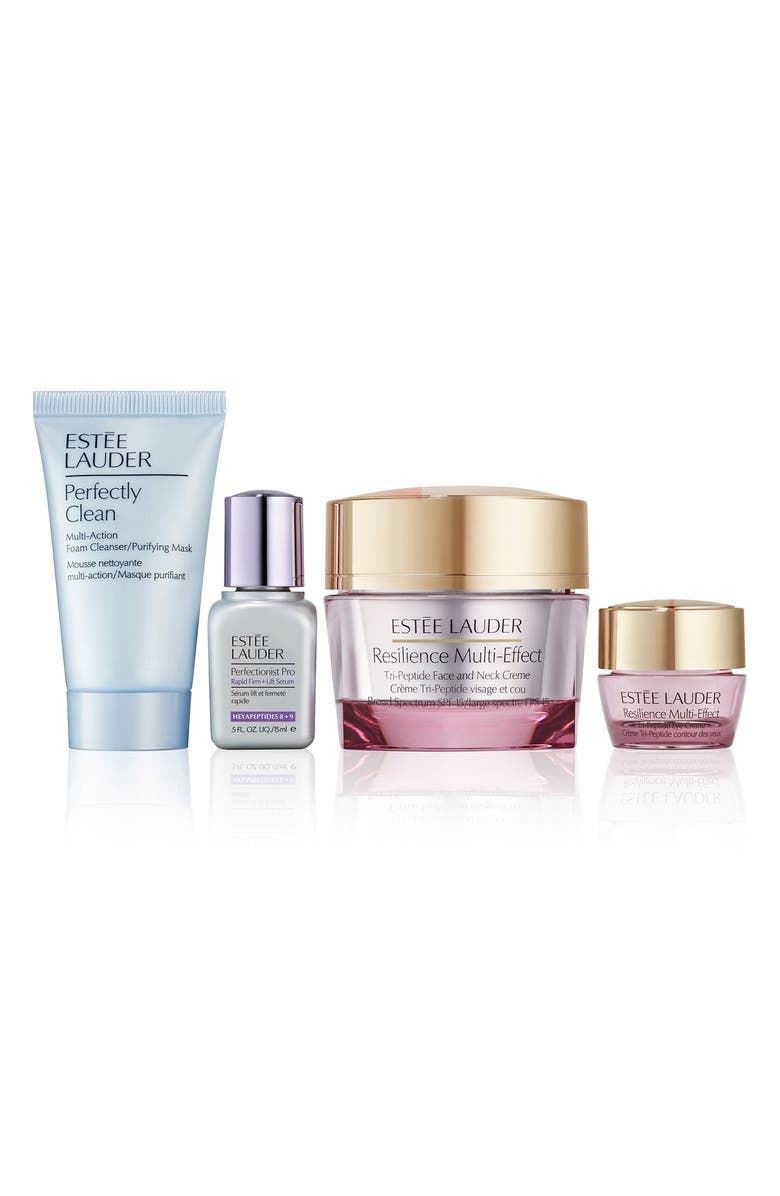 Estée Lauder Resilience Cream Holiday Skin Care Gift Set $194 Value, Alternate, color, 