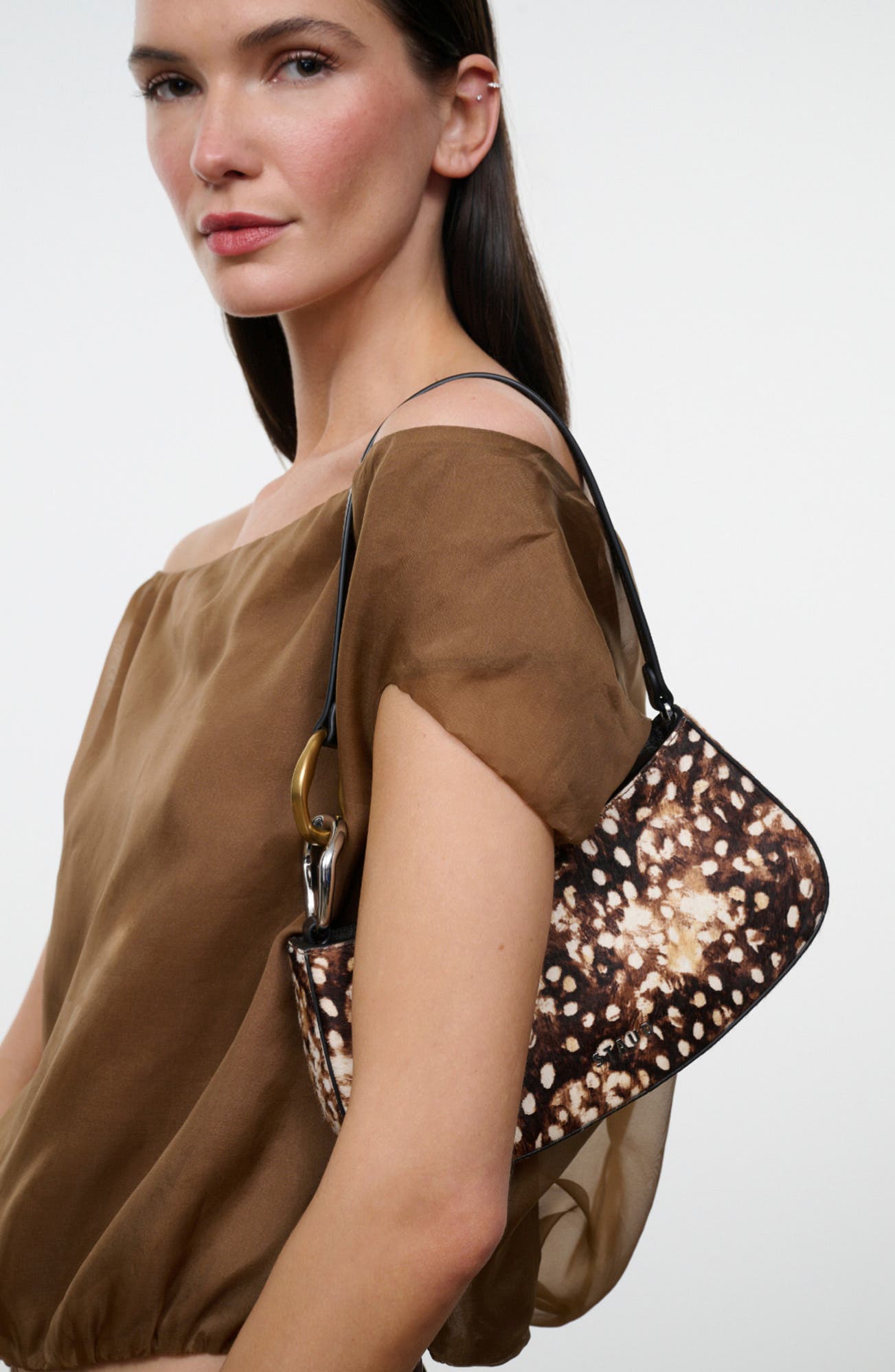 OLLIE BAG, Alternate, color, FAWN HAIRCALF