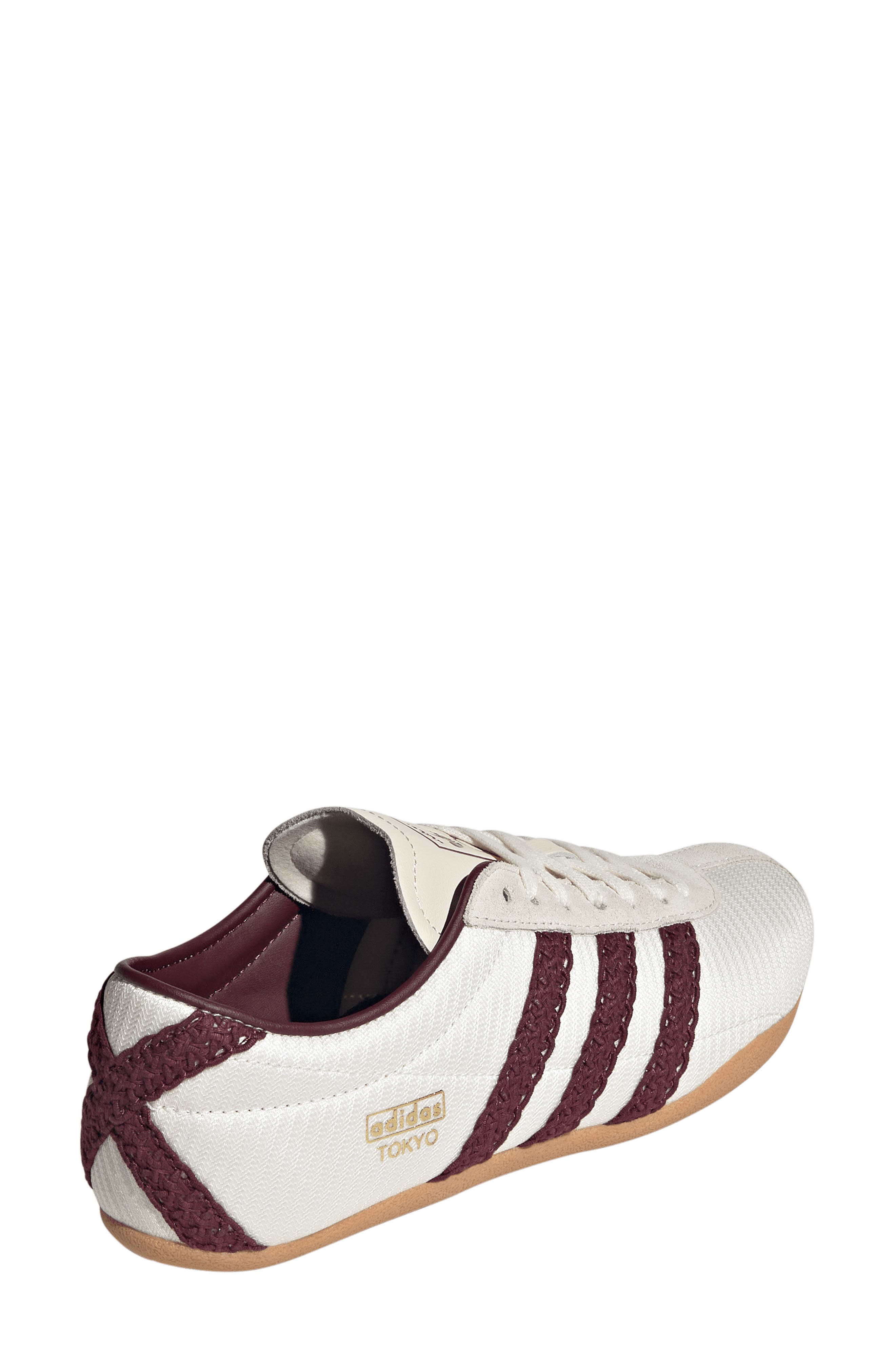 Tokyo Sneaker, Alternate, color, OFF WHITE/ MAROON/ GUM 3