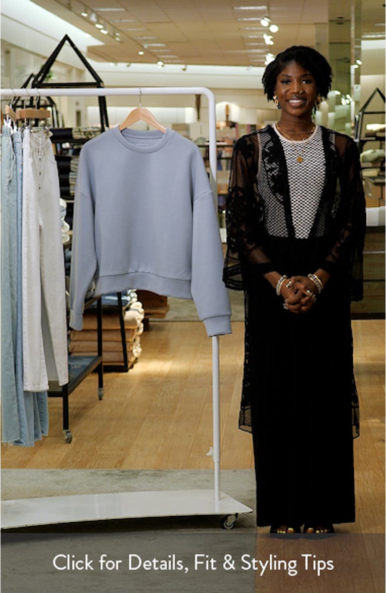 Jaida Crew Sweatshirt, sales video thumbnail