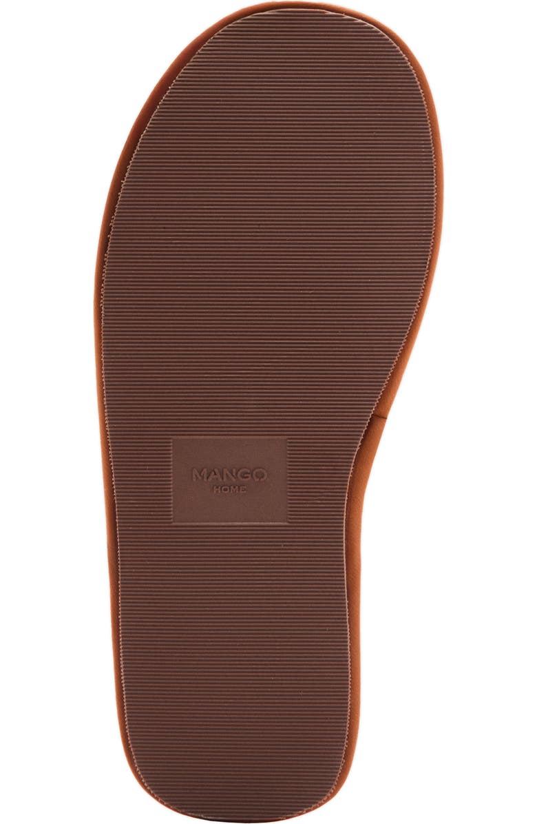 MANGO Slide Slipper, Alternate, color, Brown