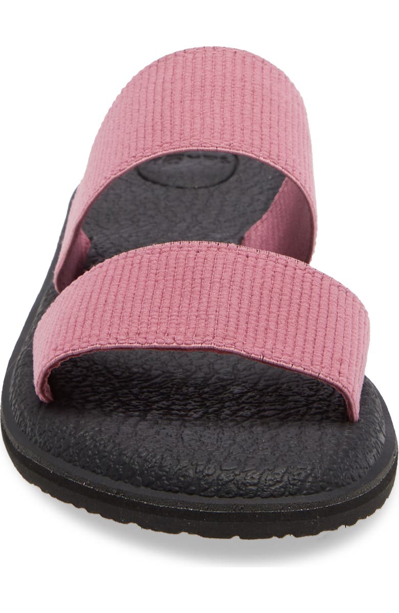 Sanuk Yoga Gora Slide Sandal, Alternate, color,