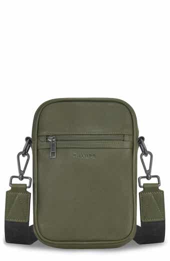 CHAMPS Onyx Leather Crossbody Bag