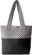 Youzey Newport Two-Tone Quilted Tote Bag