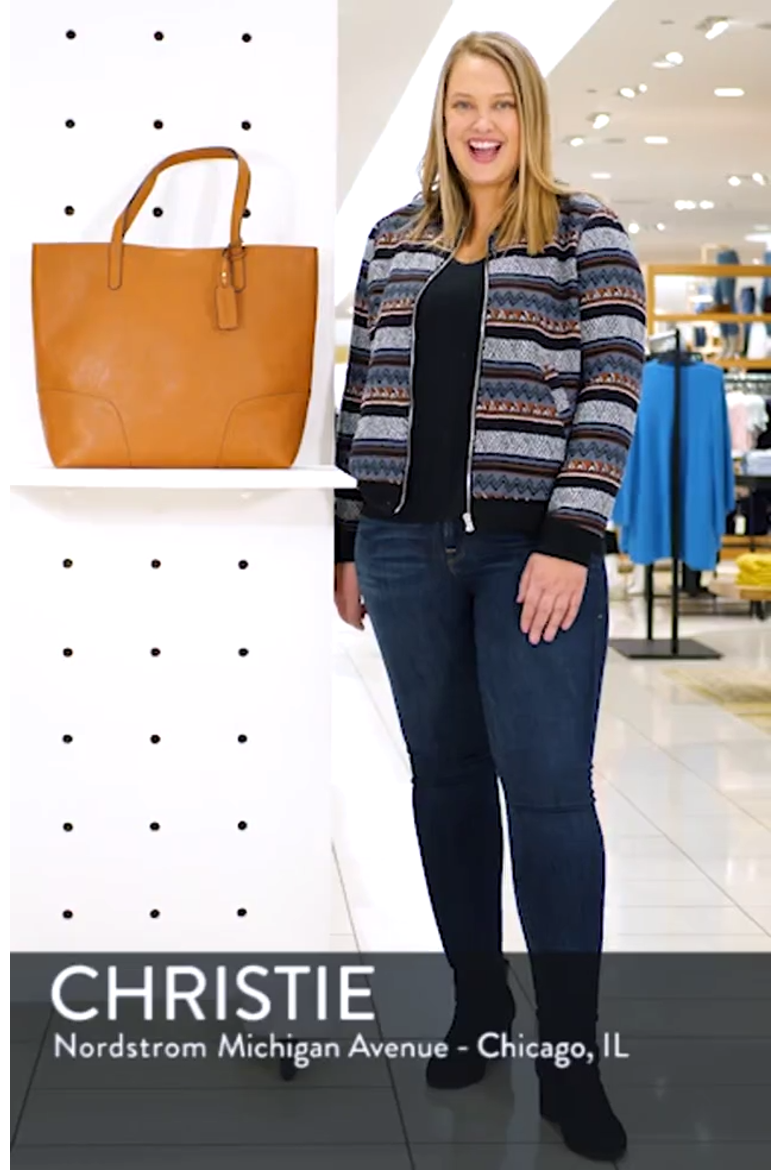 Lilyn Faux Leather Tote video