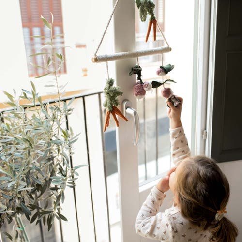 Lorena Canals Wall Hanger Veggies In Multi