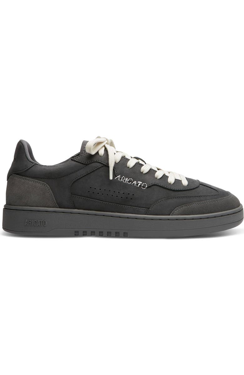Axel Arigato Dice T-Toe Leather Sneaker, Main, color, Off Black/Off Black