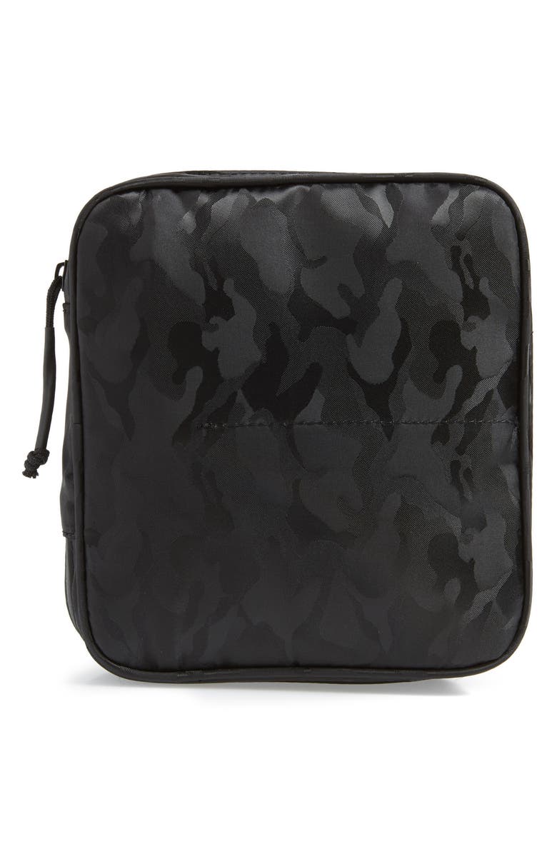 The Rail Chase Square Camo Dopp Kit, Main, color, 