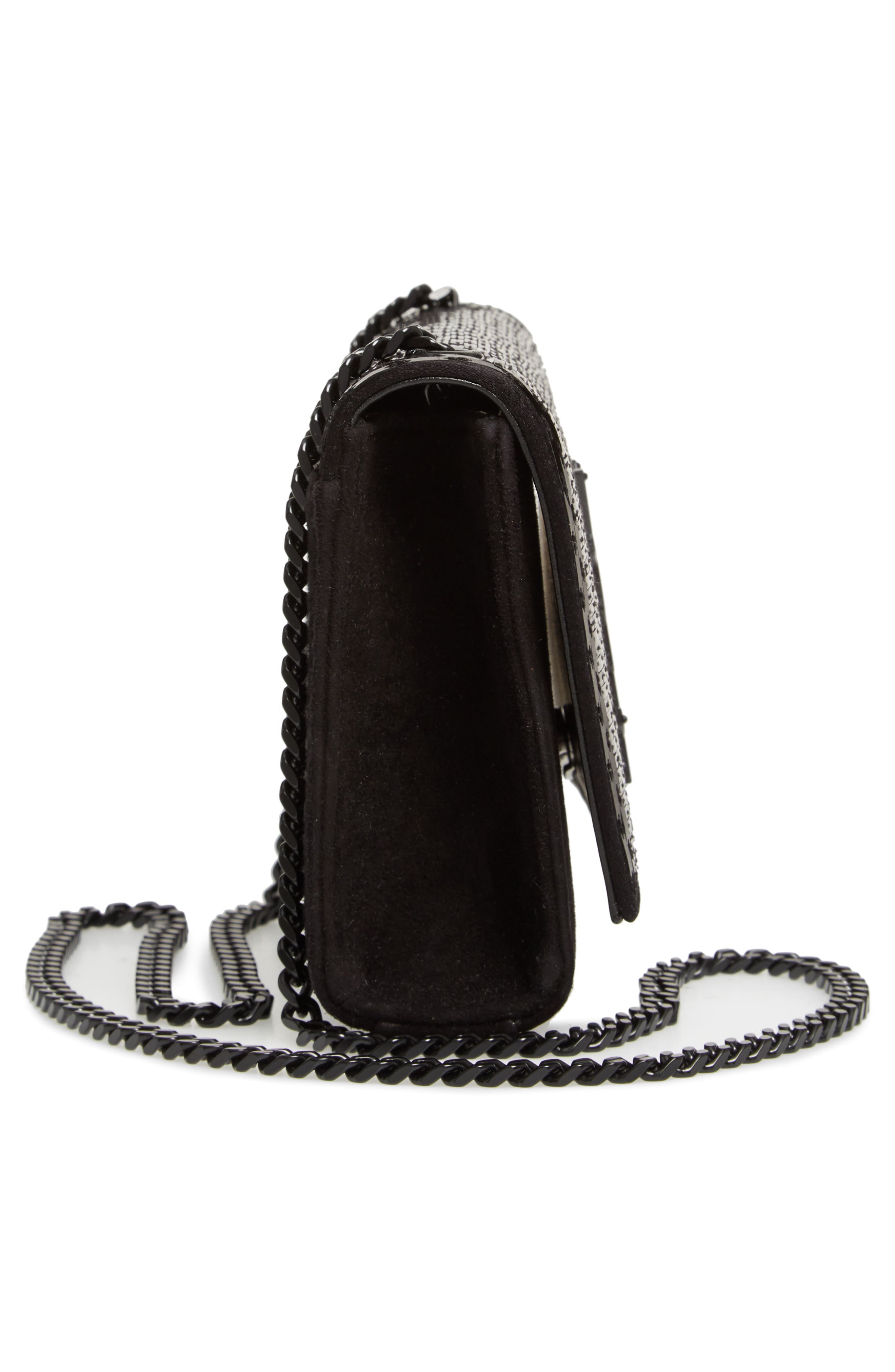 Saint Laurent Kate Paillette Embellished Crossbody Bag, Alternate, color, 