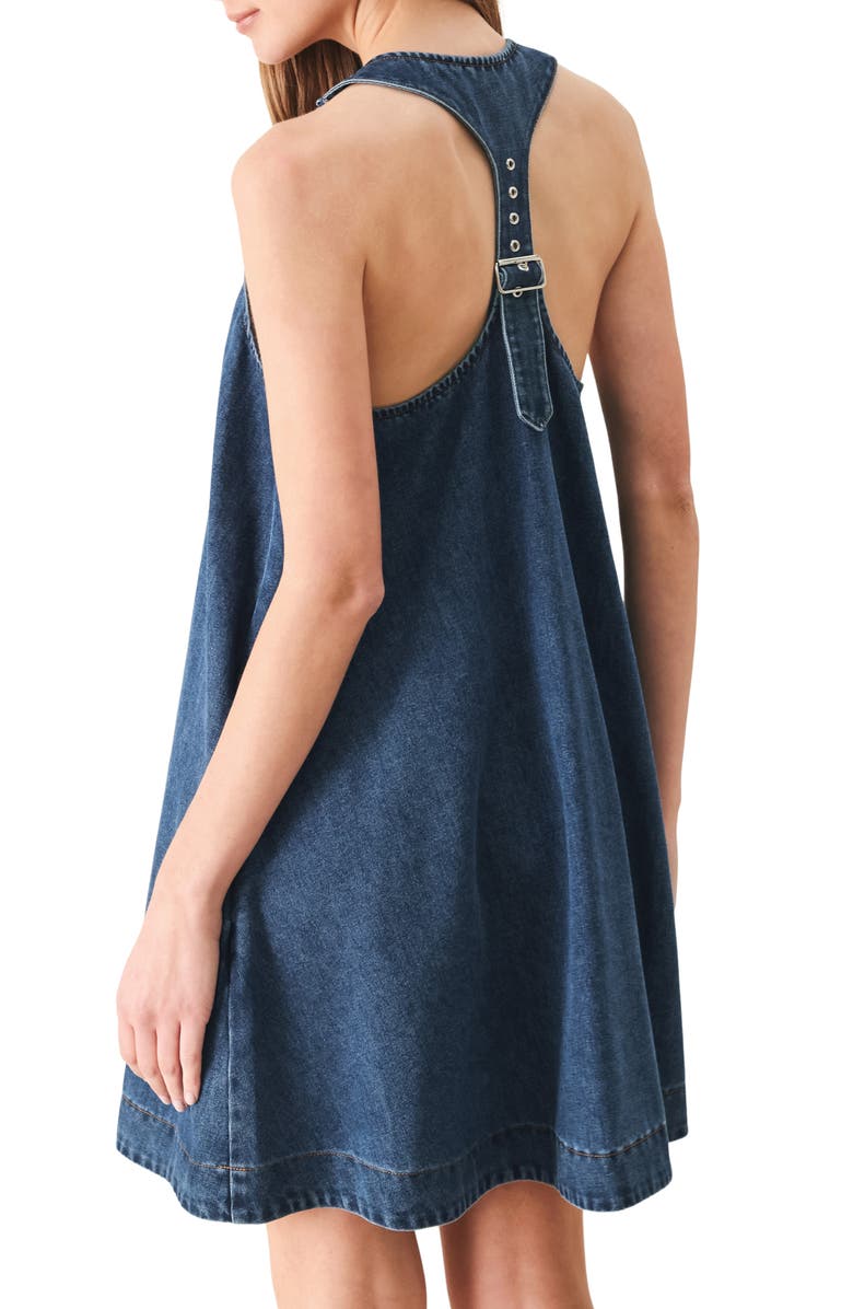FREEMARKET Denim Minidress, Alternate, color, Indigo