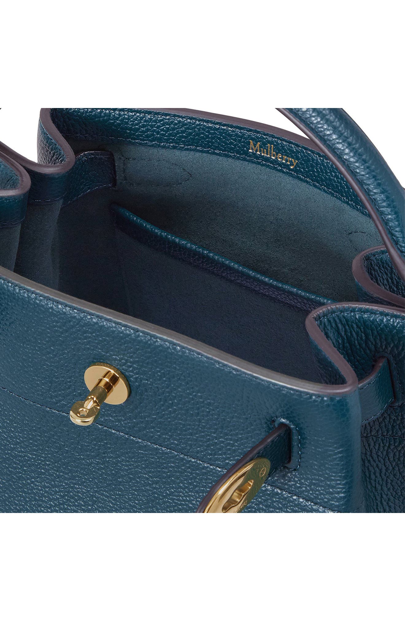 Islington Leather Bucket Bag, Alternate, color, OUT OF THE BLUE