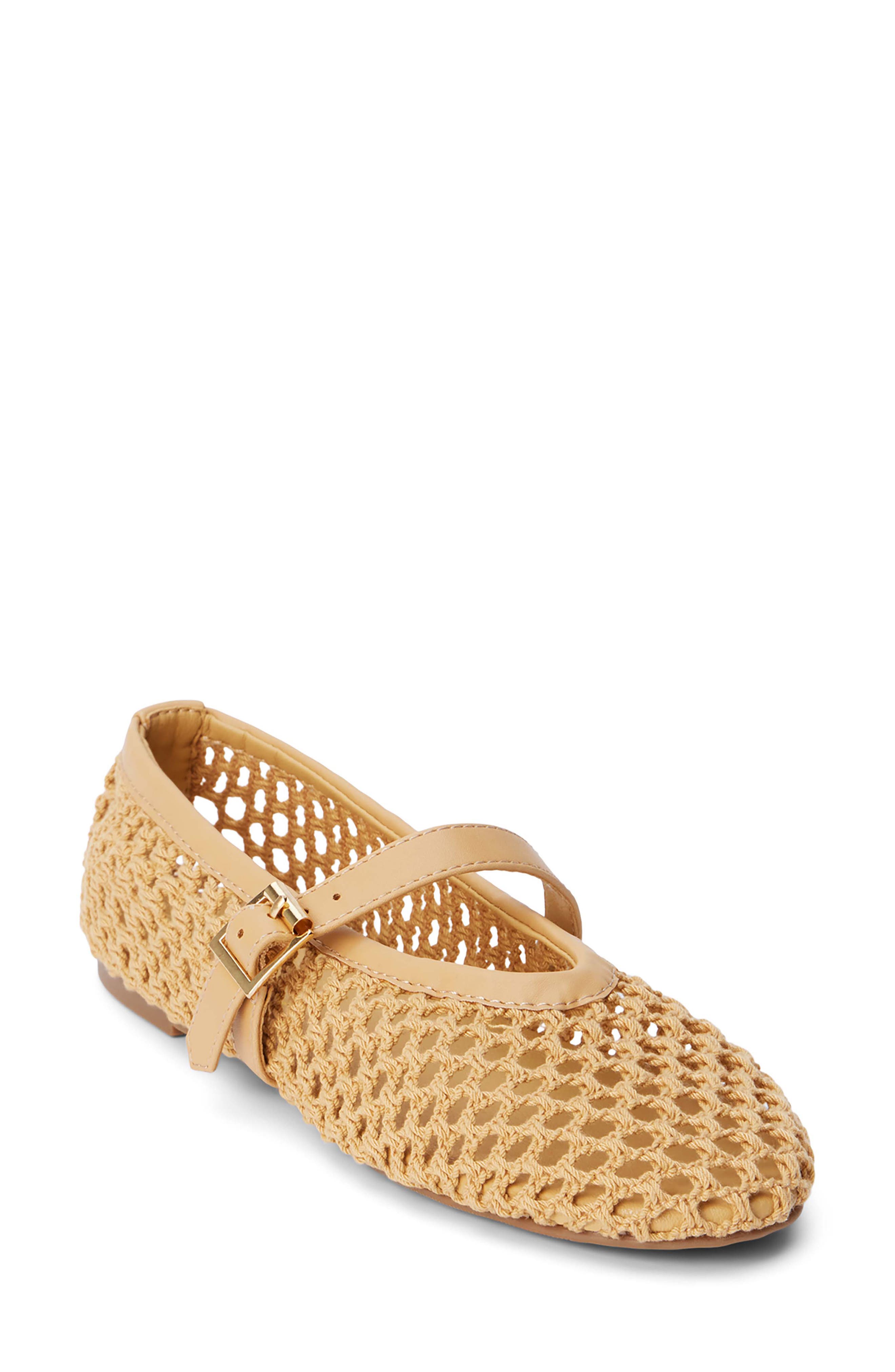 Coconuts by Matisse Nolita Mary Jane Flat in Natural 