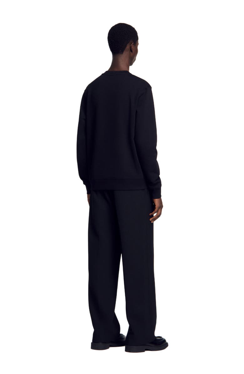 SANDRO Wild Animals sweatshirt, Alternate, color, 