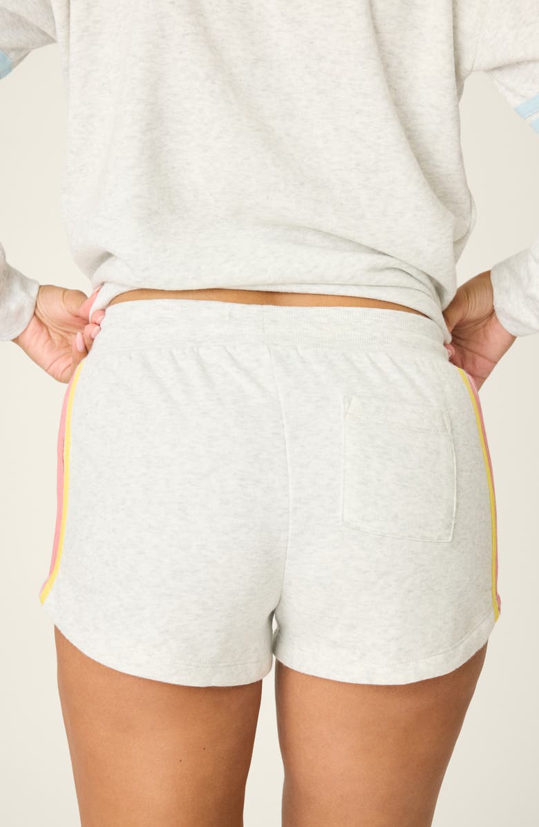 PJ Salvage Sunday Funday Pajama Shorts, Alternate, color, H Cloud