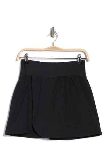 90 Degree By Reflex Wonderlink Tulip Hem Skort In Black