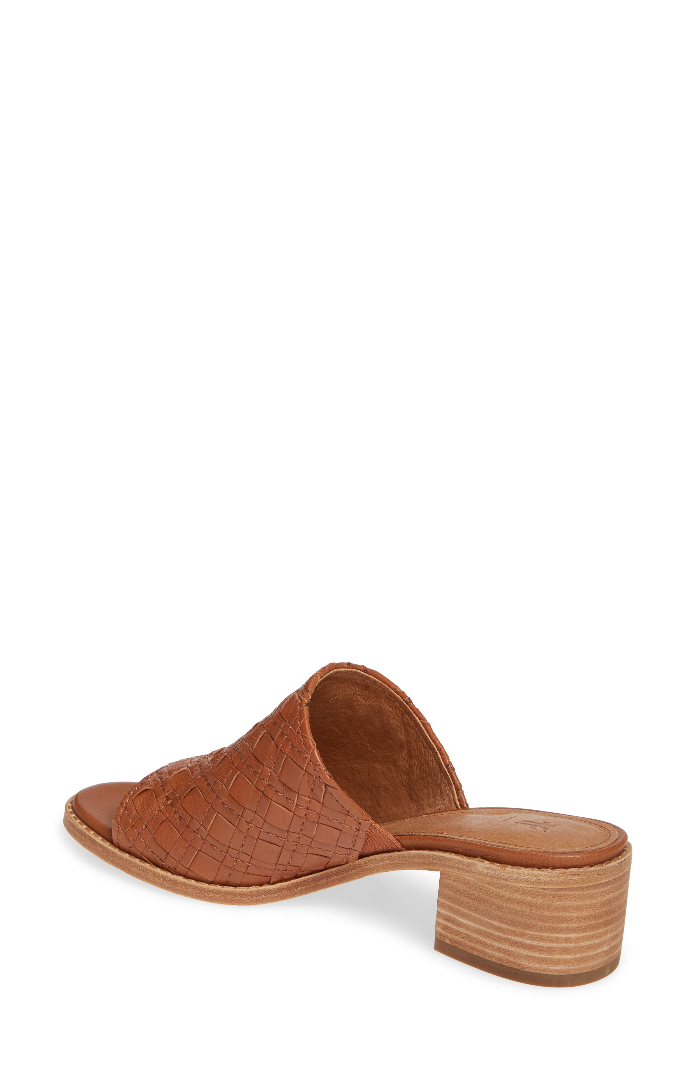 Frye Cindy Woven Slide Sandal, Alternate, color, 