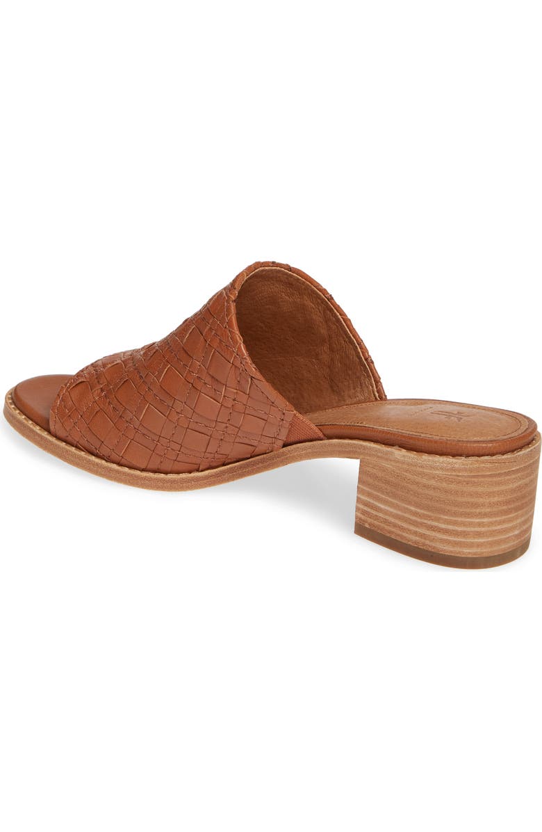 Frye Cindy Woven Slide Sandal, Alternate, color,