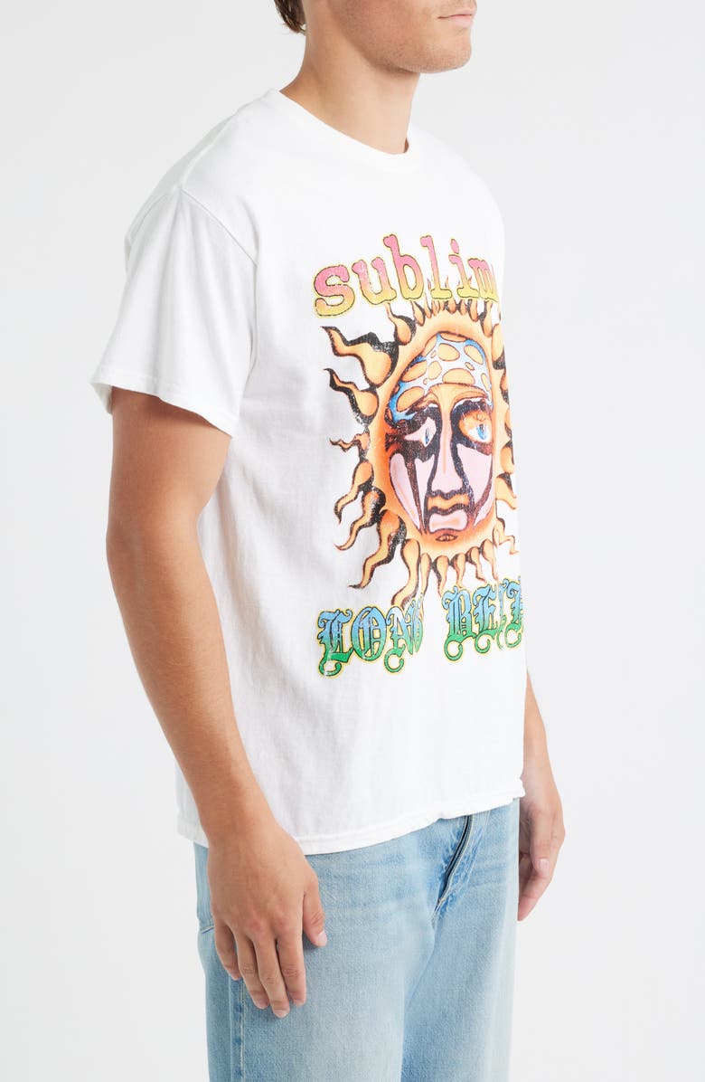 Sublime Long Beach Sun 1993 Cotton Graphic T-Shirt