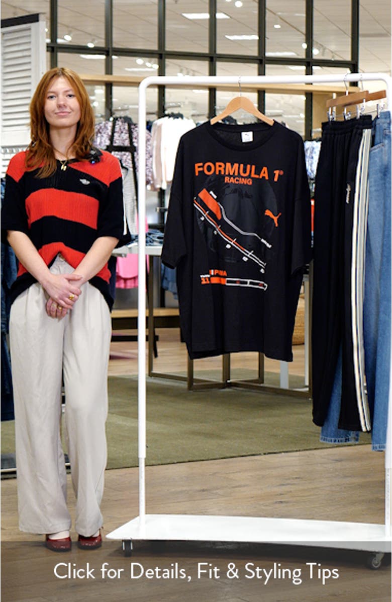 Relaxed Formula 1<sup>®</sup> Graphic T-Shirt, sales video thumbnail