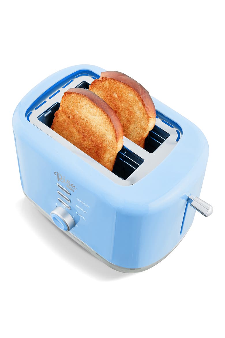Rise 2-Slice Toaster, Alternate, color, BLUE SKY