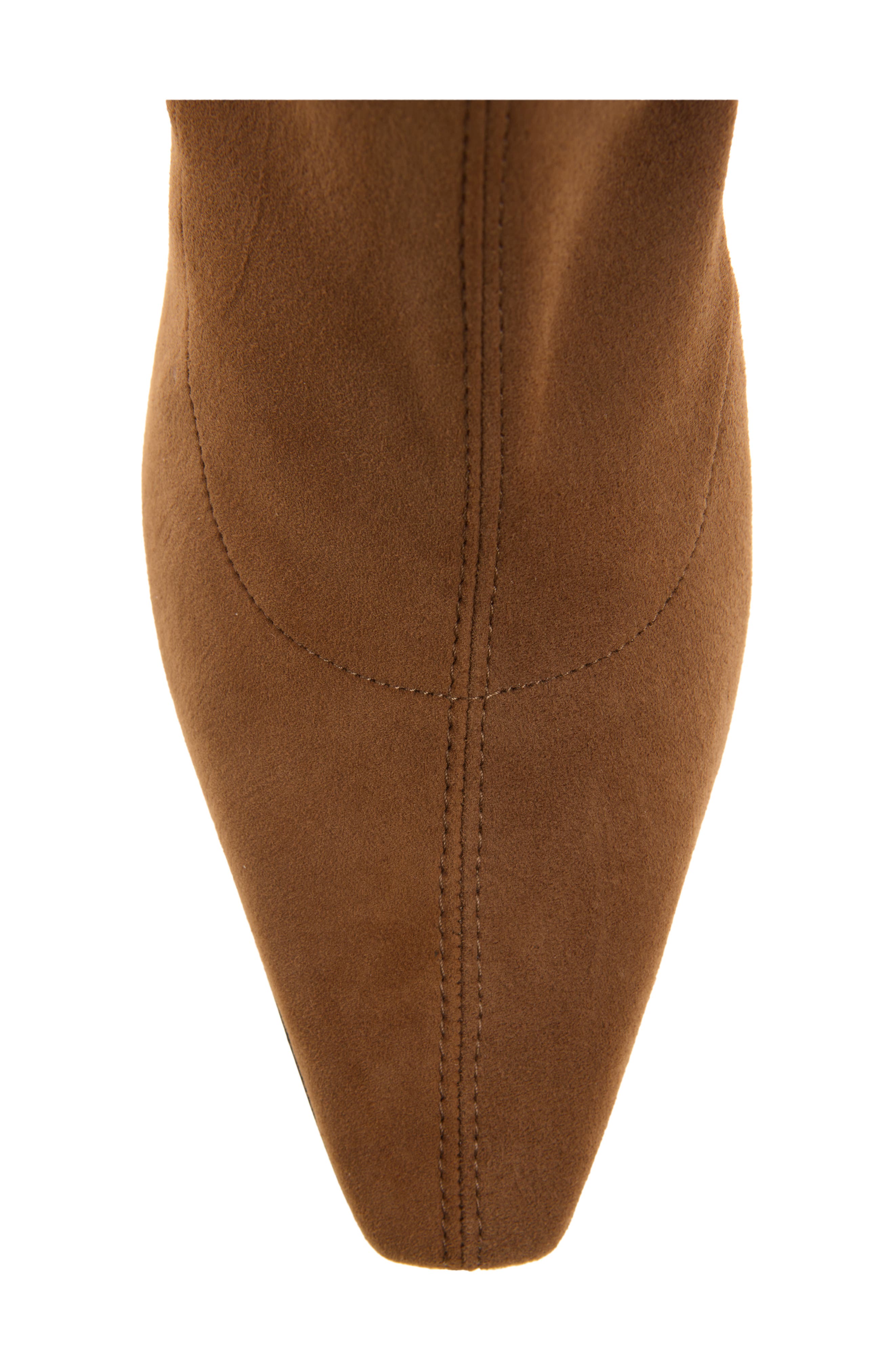 Stassi Stretch Knee High Boot, Alternate, color, TSTD ALMOND STR SDE