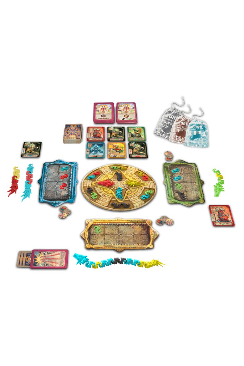 Coatl, Strategy Board Game, 1-4 Players, Alternate, color, Multicolored