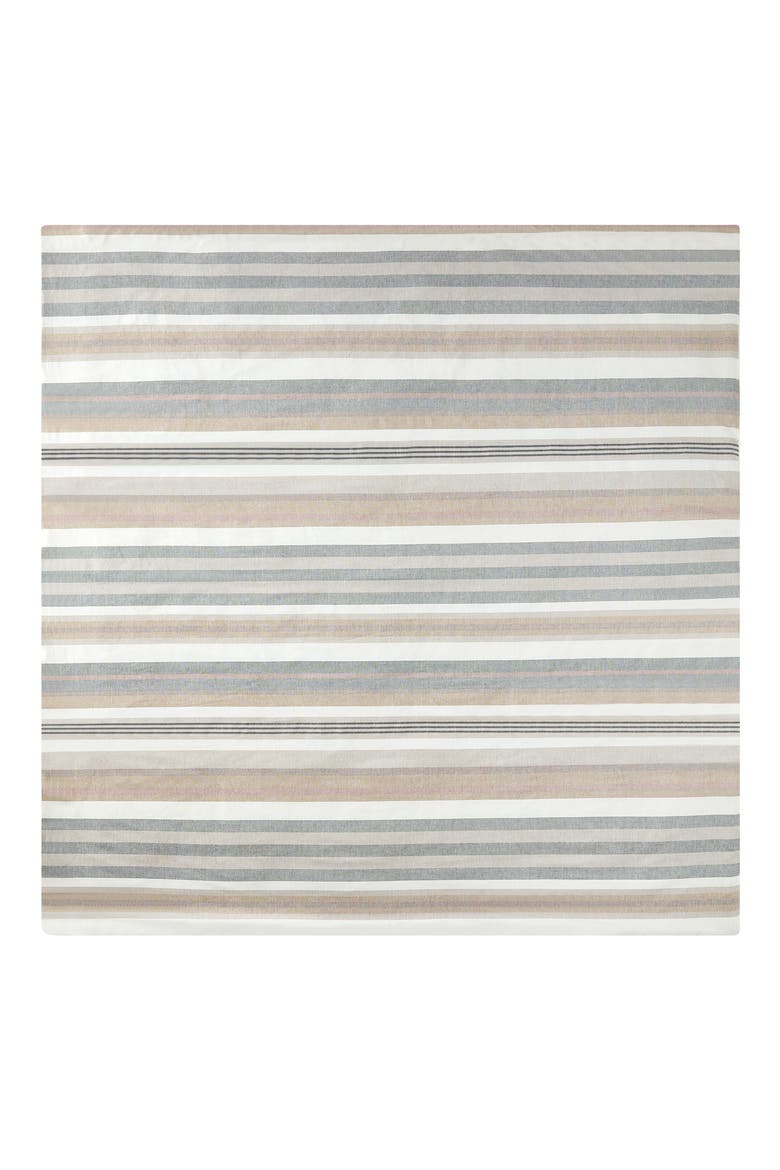 Cascade Stripe Comforter & Shams Set, Alternate, color, TAN
