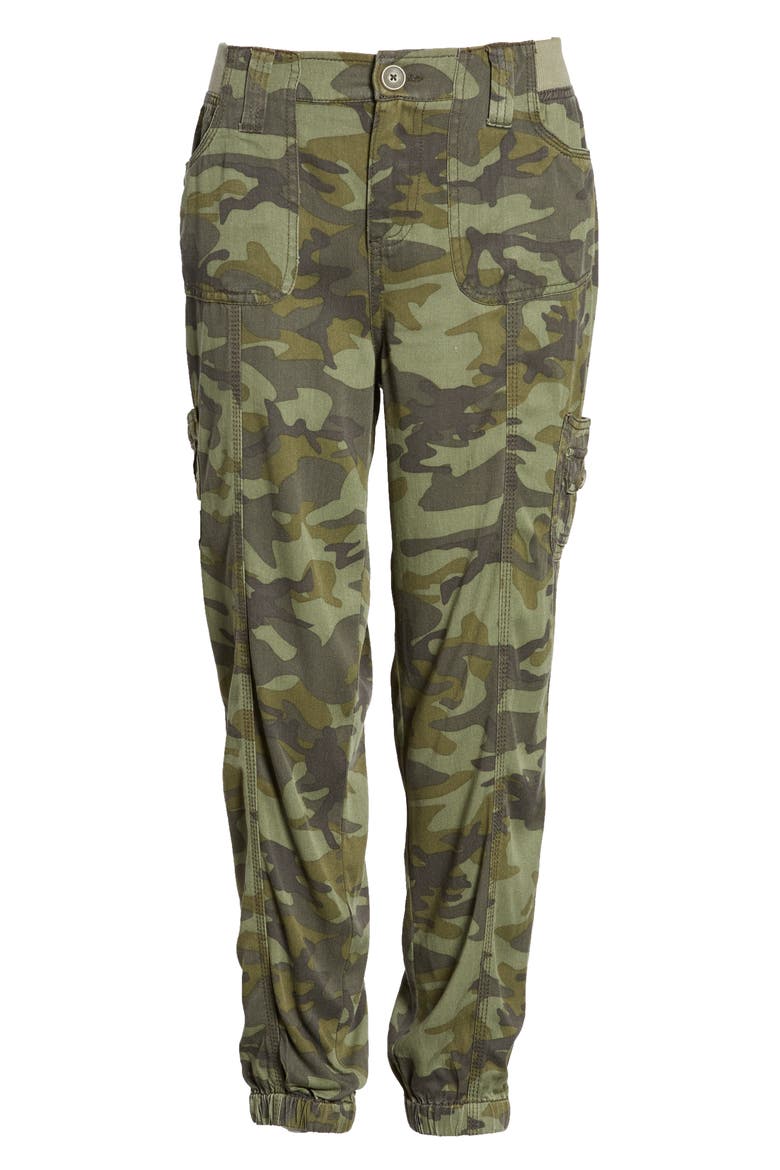 Camo Print Cargo Pants, Alternate, color, CAMO