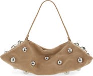 Altuzarra Origami Suede East/West Shoulder Bag