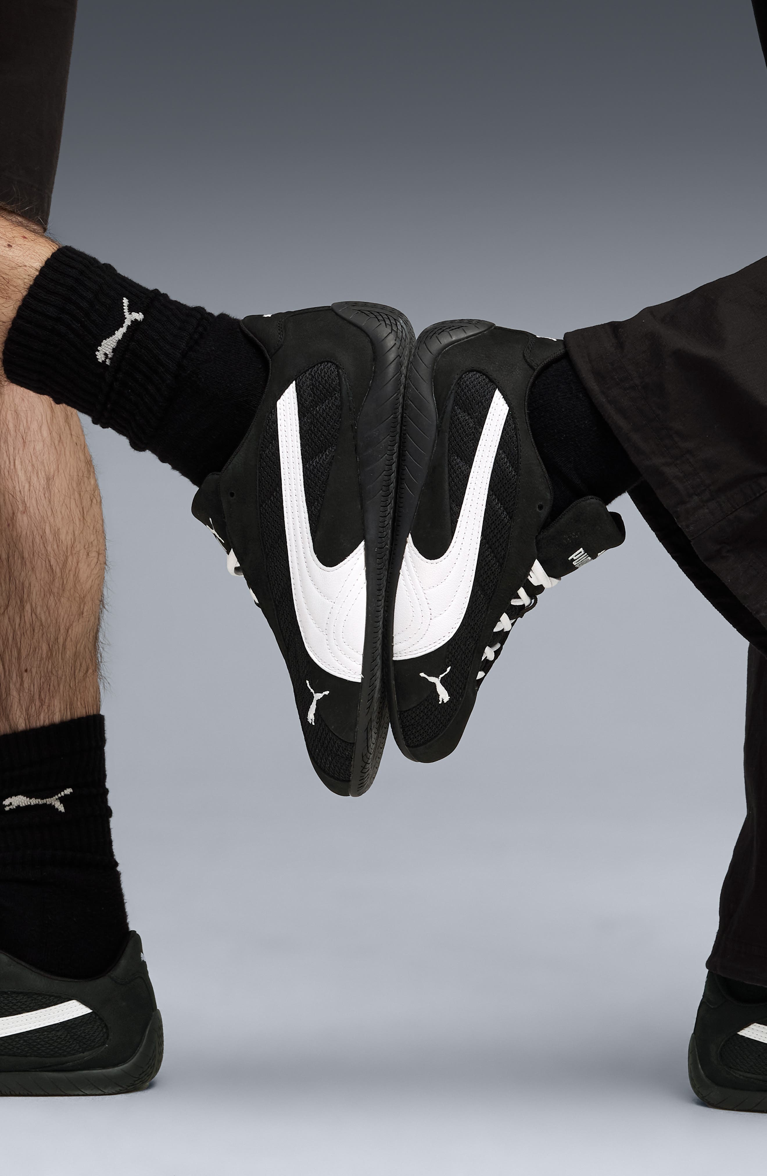 PUMA Speedcat Plus Sneaker, Alternate, color, Puma Black/ Puma White