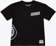 Mitchell & Ness Men's Mitchell & Ness Black Houston Rockets Chrome Heritage T-Shirt