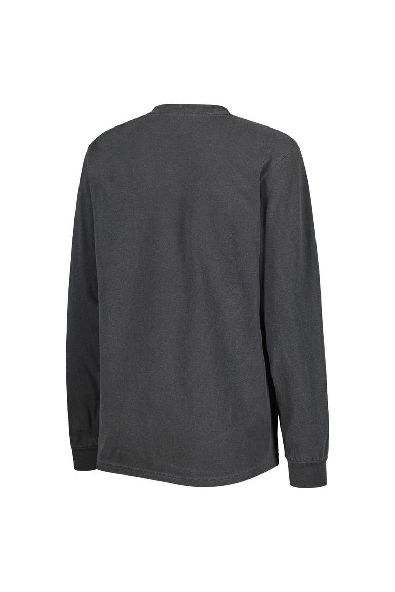 Women's Soft as a Grape Black Chicago White Sox Team Pigment Dye Long Sleeve T-Shirt, Alternate, color, Black