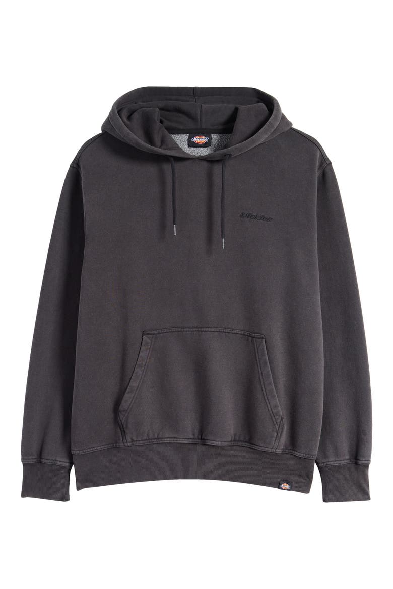 Fleece Hoodie, Alternate, color, BLACK