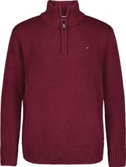 Tommy Hilfiger Kids' Quarter Zip Sweater