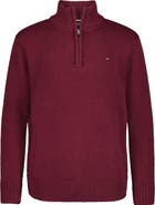 Tommy Hilfiger Kids' Quarter Zip Sweater