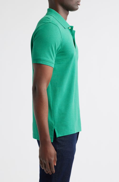 Brooks Brothers Slim Fit Cotton Piqué Polo In Green