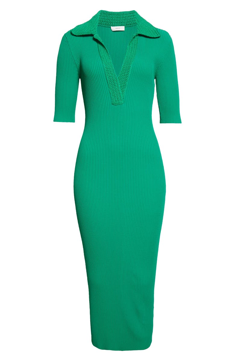 A.L.C. Adrian Mixed Media Dress, Alternate, color, 