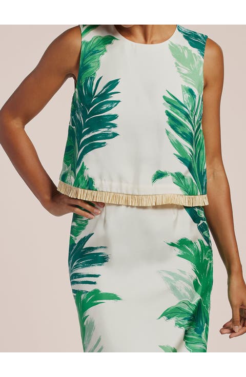 Leaves on the Side Cynthia Skirt