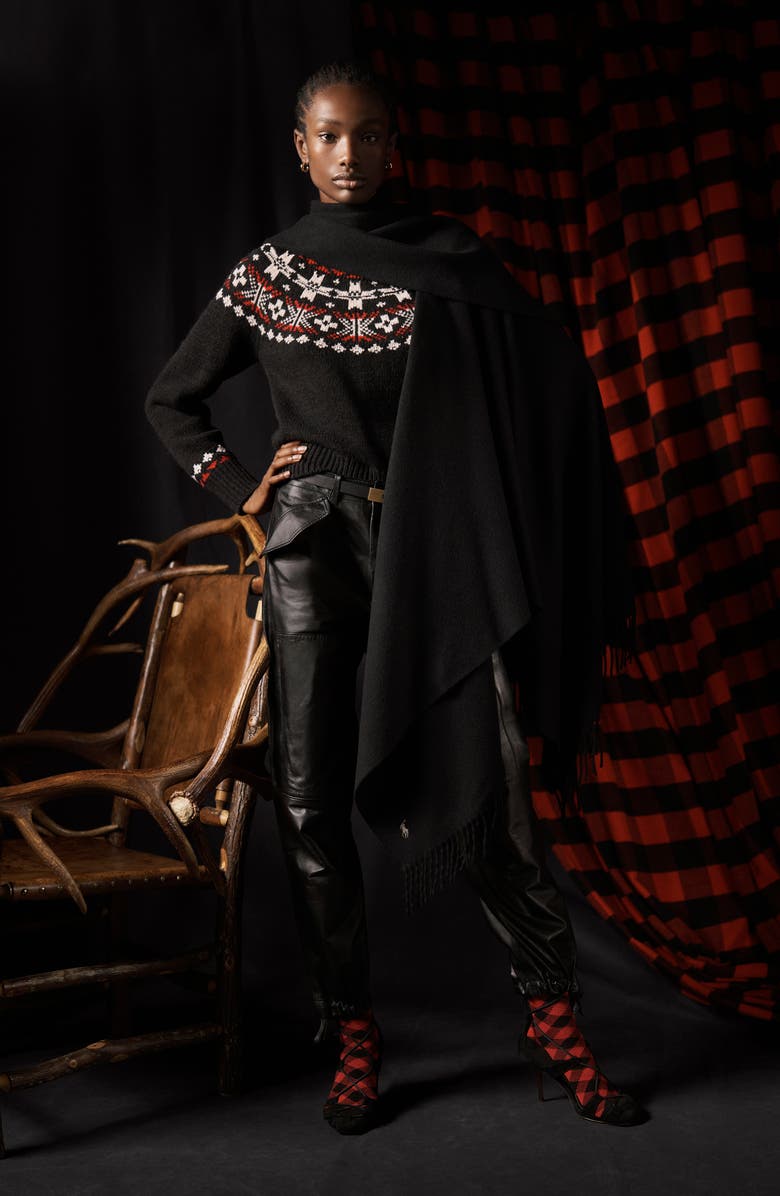 Polo Ralph Lauren Fair Isle Wool Blend Sweater, Alternate, color,