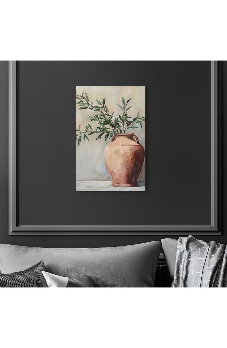 Wynwood Studio Olive Branch Canvas Wall Art, Alternate, color, Green