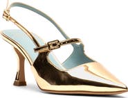 Frances Valentine Vivi Pointed Toe Slingback Pump